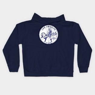 Vintage Style Los Angeles Dodgers Kids Hoodie